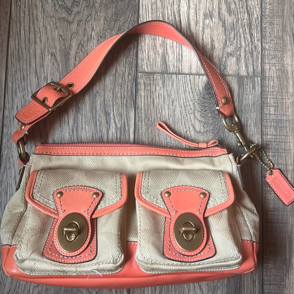 Small Coach Shoulder Purse